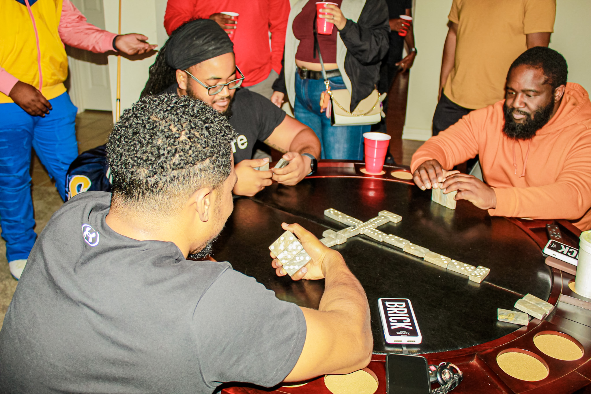 Professional bar with Brick charging station